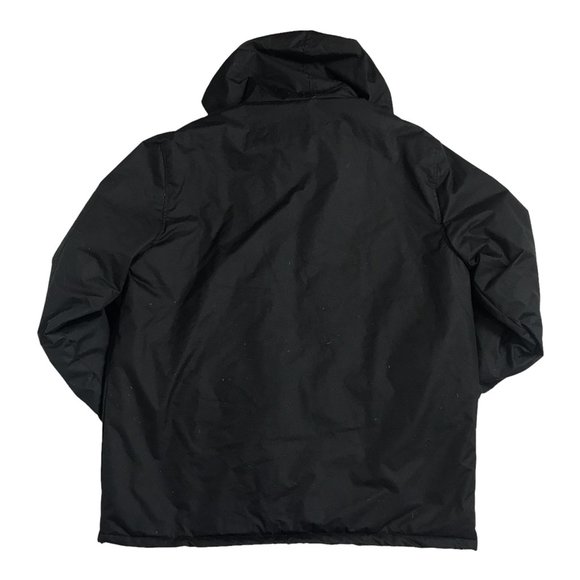 Atlas For Men Black Jacket Coat Sz Large Removable Hood Pockets Hockey Champions - Picture 5 of 12